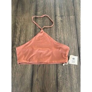 Apex Asymmetrical Halter by Toast swim Medium